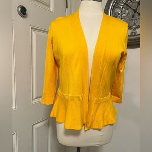 SOLD Peplum Cardigan